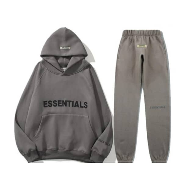 Fear of God Essential Oversized Tracksuit Gray