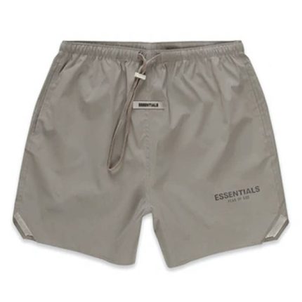 Essentials Fear of God Volley Sports Shorts Cement